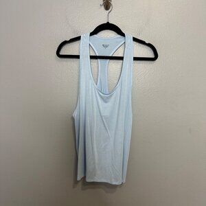ATHLETA with ease racerback tank in light blue size S